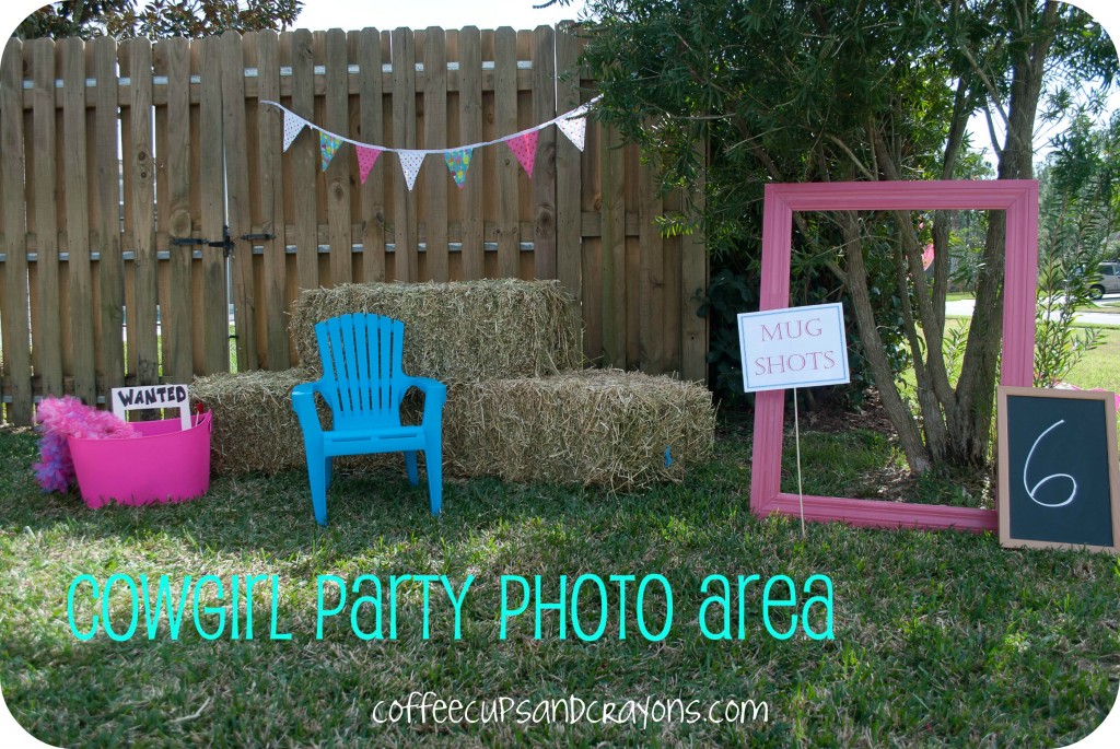 Cowgirl Party Photo Area