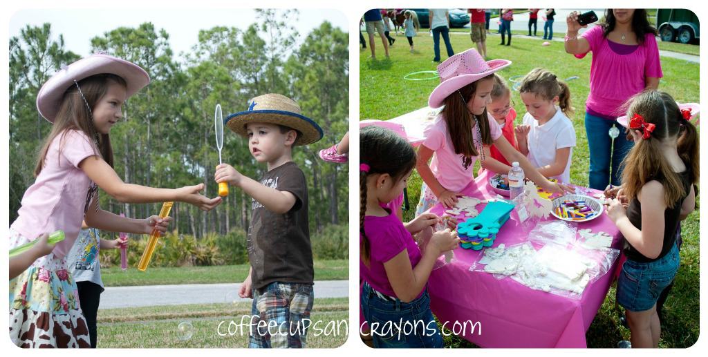 Cowgirl Party Games and Crafts