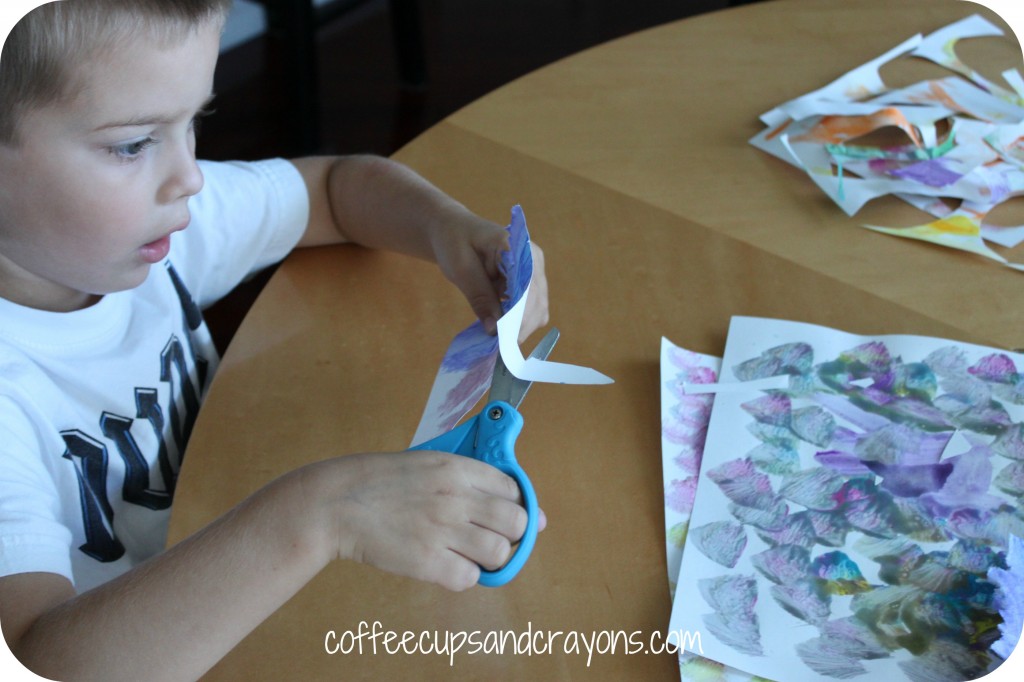 Cutting Practice Egg Activity