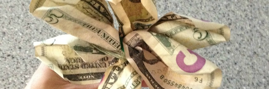 Flower Made out of Money Flower Made out of Money