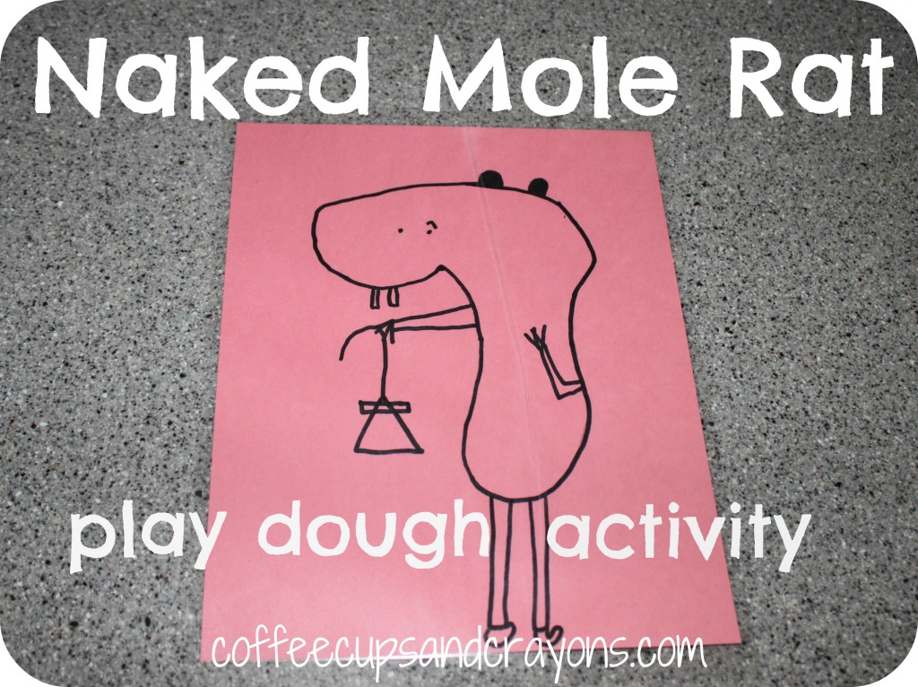 Naked Mole Rat Play Dough Activity