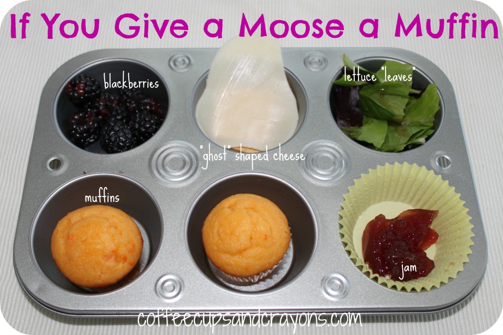 Muffin Tin Meal for If You Give a Moose a Muffin