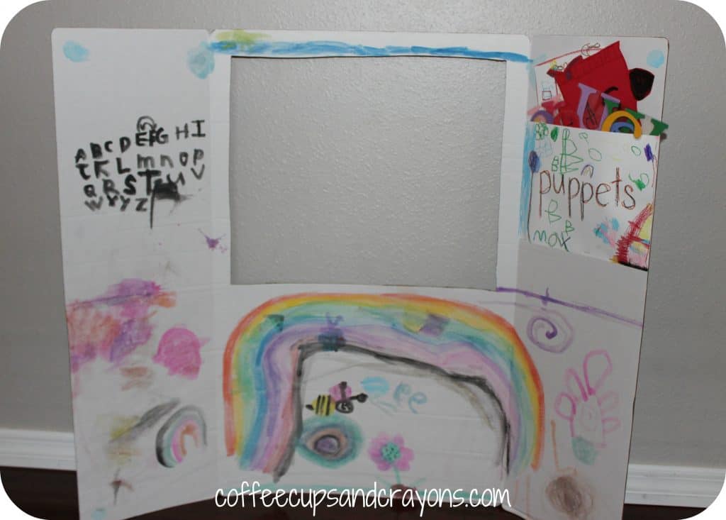 Kids Homemade Puppet Theater