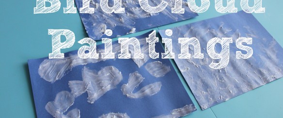 Bird Cloud Painting Activity