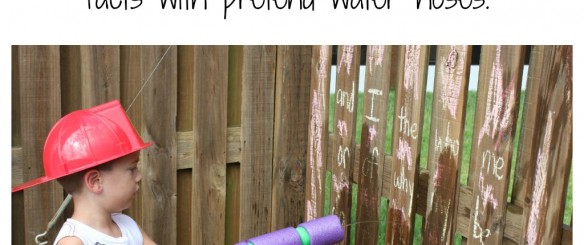 Pretend to be a fire fighter and practice letters, sight words, and math facts.