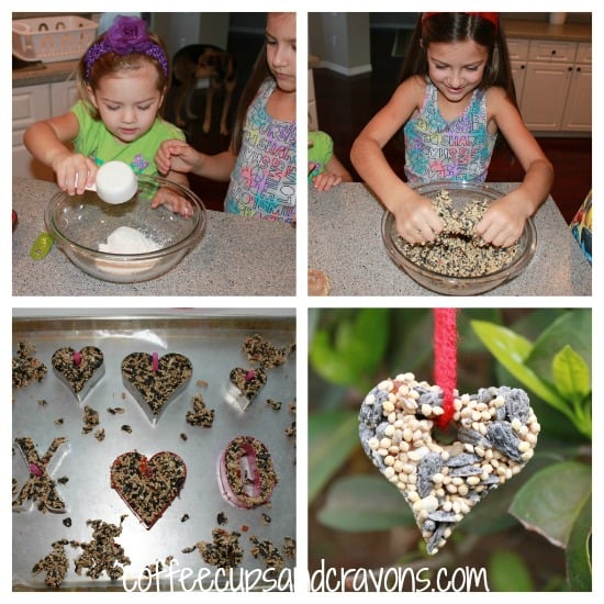 How to Make Bird Seed Ornament Bird Feeders How to Make Bird Seed Ornament Bird Feeders