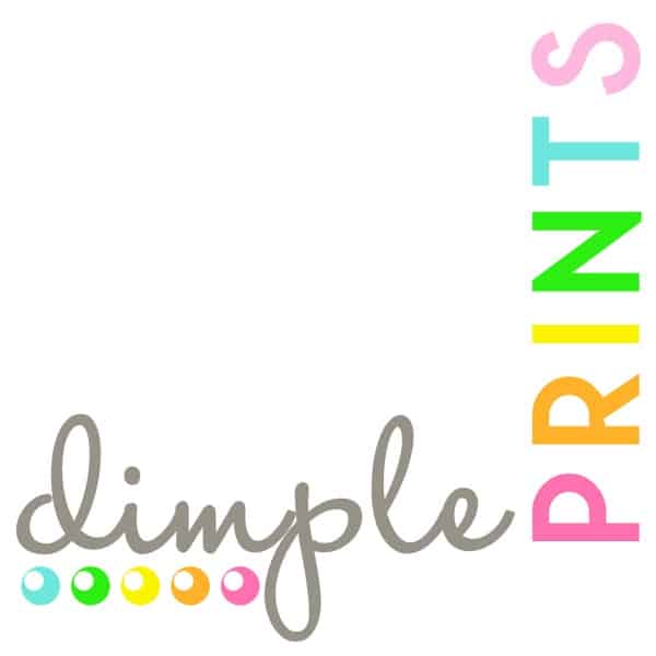 Dimple Prints party printable and inspiration