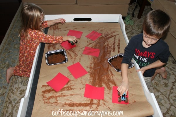 Car Painted Homemade Valentines for Kids Car Painted Homemade Valentines for Kids