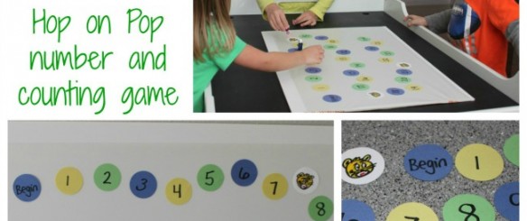 Hop on Pop Counting Board Game