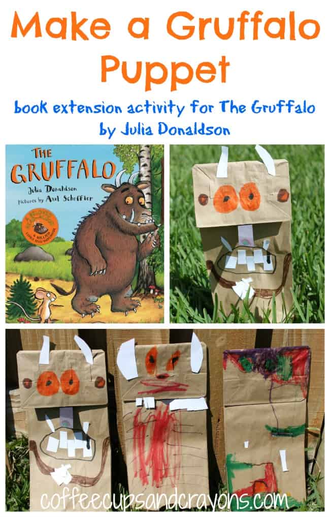 Make Your Own Gruffalo Puppets Make Your Own Gruffalo Puppets from Coffee Cups and Crayons