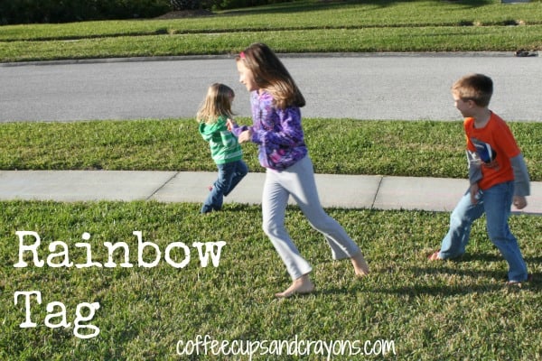 Rainbow Tag and Other Outdoor Preschool Games