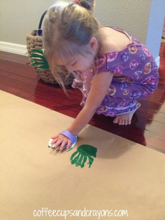 Big Art for Kids: Frog Painting
