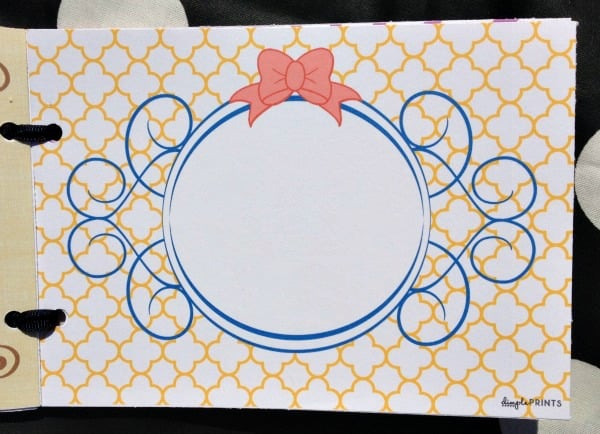 Disney Princess Printable Autograph Book