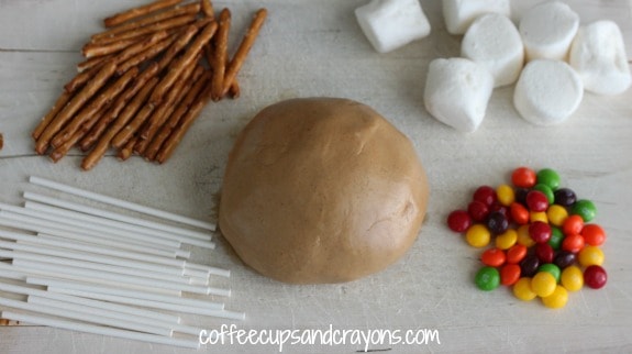 Edible Play Dough Invitation to Play with Food