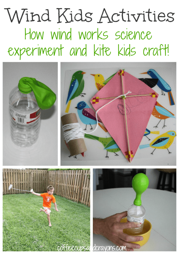 Wind Activities for Kids Kite Craft and Science Experiment