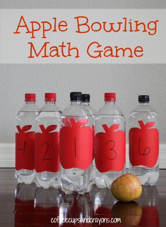 Apple Bowling Math Counting Game